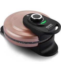 Resim Esmo Home Schäfer Waffle Express Bronz Waffle Makinesi 