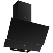 Resim Esty 3480 Tuşlu 60 Cm Siyah Cam Davlumbaz 