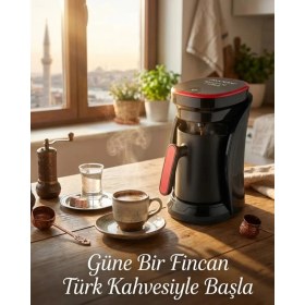 Resim Lowell Home Bol Köpüklü Türk Kahvesi Makinesi Sesli Ikaz ve Otomatik Kapanma Özellikli - LO0029-5Z1T95 