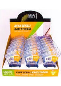 Resim Omak Deco Bella Ayak Şekilli Kapı Stoperi 2 Adet 