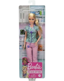 Resim Gtw39 Barbie Kariyer Bebekleri Serisi - Hemşire 