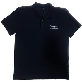 Resim HONDA GOLD WING LOGOLU SİYAH POLO T-SHIRT 