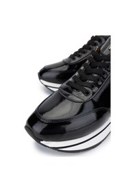 Resim Tamer Tanca Kadın Hakiki Deri Siyah Rugan Sneakers & Spor Ayakkabı 923 1200 Bn Ayk Y25 Sıyah Rgn Siyah 