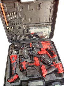 Resim Rodex AKÜLÜ 4LÜ MAKİNE SETİ 