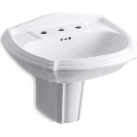 Resim Portrait Yarım Ayaklı Lavabo 