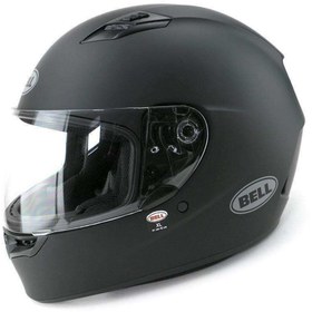Resim Bell Qualifier Matt Black Mat Siyah Motosiklet Kaskı 