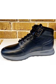 Resim BEYAZ HAKİKİ DERİ BAĞCIKLI ORTOPEDİK TABAN SPOR TARZ BOTLAR 