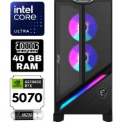 Resim Msı Mpg Infınıte X3 Aı Intel Core Ultra 9 285K 40GB 2tb SSD RTX5070 12GB Windows 11 Home Masaüstü Bilgisayar 2NVR7-640EU-A162 