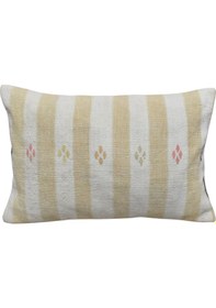 Resim Zehra Abla Halı Yeni El Dokuma Dekoratif Kilim Kırlent Yastık Kılıfı 6680 Çok Renkli 