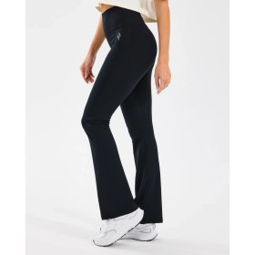Resim Skechers W Basic Flare Legging Kadın Tayt S2510201-001 Siyah Kalıp ile Rahat Tasarım 