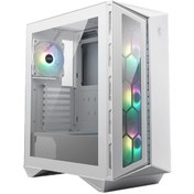 Resim MSI Mpg Gungnir 110r White Temperli Cam Usb Type-c 4x120mm Argb Fan Atx Mid-tower Gaming (oyuncu) Ka 