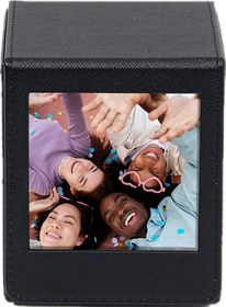 Resim Sq İçin Taşınabilir Fotoğraf Görüntüleme Depolama Oyun Kartı Kutusu Siyah 