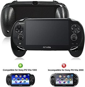 Resim OSTENT Durable Joypad Plastic Flexible Bracket Holder Hand Handle Grip Compatible for Sony PS Vita Color Black 