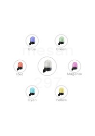 Resim Mesan Ø70 Rgb Led 43 Sesli Siren Duvar Montaj Rgb 110-220vac Ms 292.110-220vac 