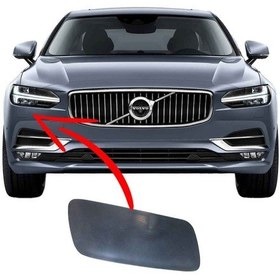 Resim Volvo S90 V90 Ön Tampon Far Yıkama Fıskiye Kapağı Sağ 2017 2024 