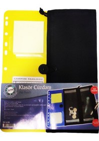 Resim Serve Sv6100 Sarı Klasör Cüzdanı Çok Renkli 