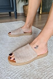 Resim KADIN SÜET ESPADRİL TERLİK 029 01 PERA 