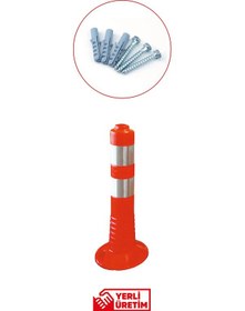 Resim Tpu Şerit Ayırıcı Esnek Delinatör Soketli 12237ubr 75 Cm X110 Mm 