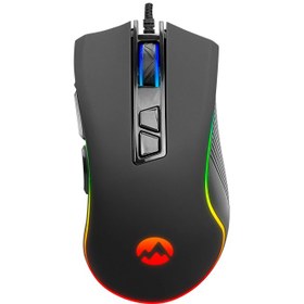 Resim Everest SM-G06 SAGITTA Usb Siyah 800/1600/3200/4800/6400 dpi RGB Gaming Mouse 