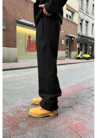 Resim Basic Ayarlanabilir Paça Eşofman Altı Siyah Siyah 