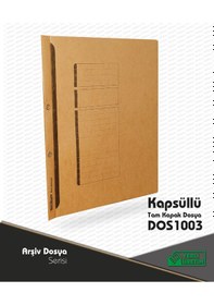 Resim Tam Kapak 1. Karton Dosya Kraft 100 Lü Paket 