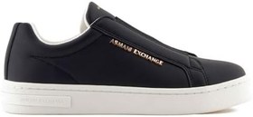 Resim Armani Exchange Logolu Kalın Tabanlı Slip-On Sneaker Ayakkabı Bayan AYAKKABI XW001623 AF17449 UC001 