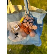 Resim Baijiafu2 Yeni 1 Adet Karikatür Çanta Çekicilik Anahtarlık Sevimli Iyi Şanslar Hediye Peluş Oyuncaklar Bebekler (Yurt Dışından) 