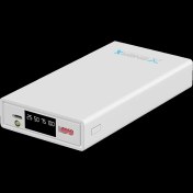 Resim Enerx Powerbank 20000 mAh 2.1 Amper LED Göstergeli ENR-P2025DC Beyaz 