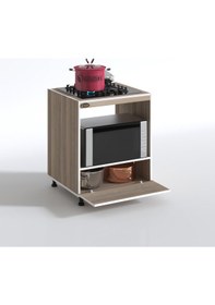 Resim Kenzlife ocak dolabı şehrazat crd 85*70*60 XLARGE kapaklı hazır mutfak ankastre gömme ocak için 