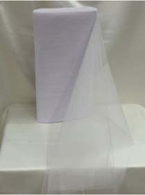 Resim GÜRLEK TEKSTİL Beyaz Grek Tül 1 Metre Özel Bez Bez Bohça Valiz Beyaz Süsü Süsleme Tülü Eni 2 metre 