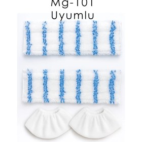 Resim Normadia Buharlı Temizlik Makinesi Uyumlu Yedek Paspas Seti 75 cm 