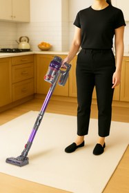 Resim Kiwi Kvc-4040BLF Katlanabilir Şarjlı Bldc Motor Dik Süpürge 