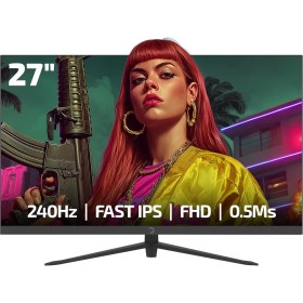 Resim Gamepower Sonic V40 27'' 240Hz 0.5ms Fast IPS Fhd Rgb Gaming Monitör (Sıfır Ölü Piksel Garantili) 