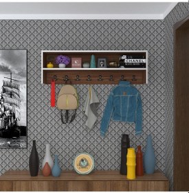 Resim Kenzlife Elbise Askılığı Askılık Zeytuni Cvz 35 100 20 Siyah 8 Adet Askı Portmanto Raflı Diğer 