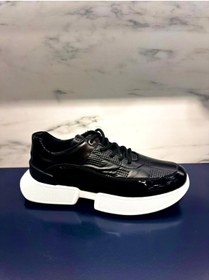 Resim MARCOMEN Erkek siyah beyaz sneakers 