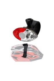 Resim HSGL Bisiklet Scooter Spor Ve Kask Icin Mavi Kırmızı Işık 