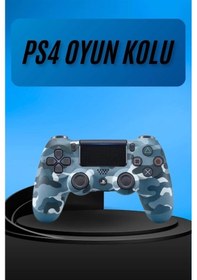 Resim Mey İthalat Ps4 Joystick Oyun Kolu Titreşimli Uzun Pil Ömrü Usb Şarj Kablolu 