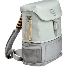 Resim JetKids Crew Backpack Green Aurora Yataklı, Geniş Hacimli Çocuk Sırt Çantası 