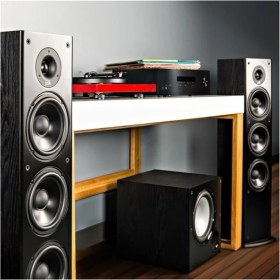 Resim Pollk Audio T50 Kule Hoparlör Çift 150 Watt 2 Kanal Bağlantı ile Eşsiz Ses Deneyimi 