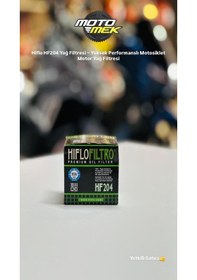 Resim Honda Nt700 Deauville Abs Nx 500 Sh 300 Uyumlu Hiflo Hf204 Yağ Filtresi 