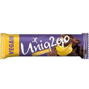 Resim UNİQ2GO Muzlu Vegan Proteinli Bar 38g 