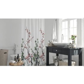 Resim Jackline Duş Perdesi 7766 Model Çift Kanat 2X110X200 Cm Çok Renkli 