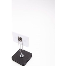 Resim Turgut Office Deri Not Tutucu Krom Detaylı 