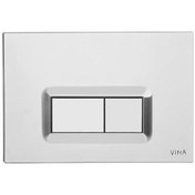 Resim VitrA Loop R 740-0680 Kumanda Paneli, Parlak Krom 