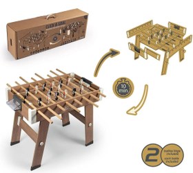 Resim Smoby Click & Goal Ahşap Langırt 620700 