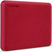 Resim Toshiba Canvio Advance 1TB 2.5" USB 3.0 Taşınabilir Disk Kırmızı HDTCA10ER3AA 