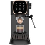 Resim OK0034-0400 Arzum Okka Espresso Solo Yarı Otomatik Espresso Makinesi - Bakır 