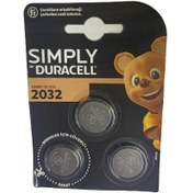 Resim Duracell 2032 Düğme Pil 3'lü 