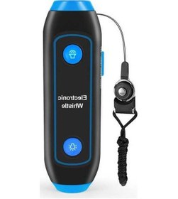 Resim Pazly K21058bl Elektronik Düdük Kordonlu El Tipi Elektrikli Düdük Sos Işık, Mavi 