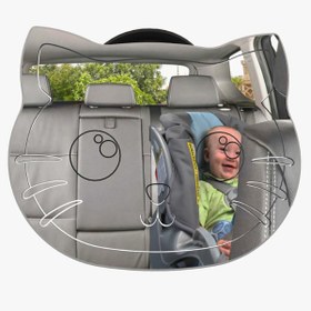 Resim MOTAYSAN Vantuzlu Bebek Dikiz Aynası Kedi 10x12 Cm 